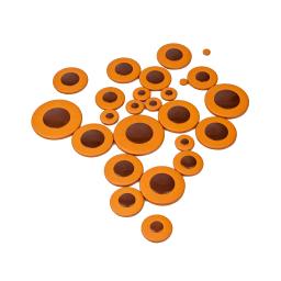 Saxofone tenor pads, conjunto de substituição saxofone, bb, saxofone 54, acessórios - Image 6