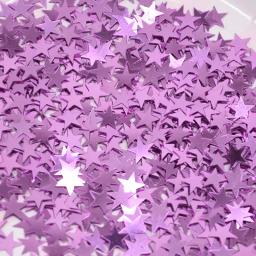 Confete estrelas acrílicas 6/10mm, estrelas, pulverização, para mesa, aniversário de casamento, decoração, colorido, brilhante, diy - Image 3