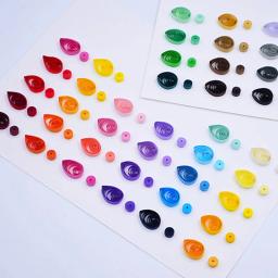 Papel com listras em cores mistas, decoração diy, alívio da pressão, cor degradê, artesanato, papel 100mm de largura - Image 4