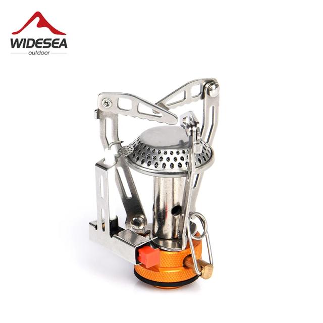 Aquecedor Dobrável para Fogão a Gás de Acampamento - Queimador Portátil para Piquenique e Sobrevivência, Ideal para Cozinha ao Ar Livre