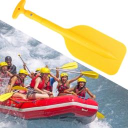 Caiaque pá telescópica remo barco de plástico remo portátil rafting barco flutuante ao ar livre caiaque água esporte ferramenta dropship - Image 4