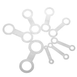 Acessórios de substituição para instrumentos de sopro, 8 peças, saxofone de sopro, buraco de som, ferramenta de nivelamento para alto/soprano/tenor, manutenção - Image 4