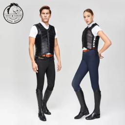 Unisex equitação ao ar livre eva colete proteger equitação segurança equestre colete equestre corpo protetor de segurança equitação equipmenten - Image 1