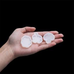 Chaveiro com pingente de cristal, faça você mesmo, kit de molde de silicone com chaveiros arte artesanato, ferramentas de confecção de resina epóxi de cristal para bijuterias diy - Image 4