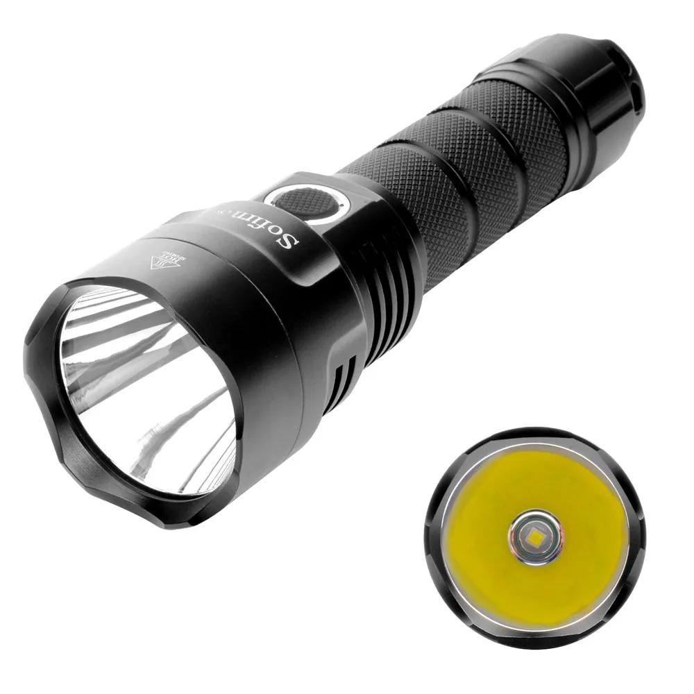 Sofirn C8G 21700 Powerful Tactical Flashlight SST40 2000lm 18650 A lanterna LED de alta potência mais potente do mundo com 2 conjuntos de indicadores de rampa ATR Lanterna para acampamento e caminhada ao ar livre - Image 1