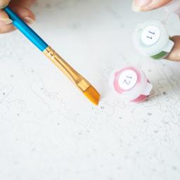 Gatyztory cenário mar diy pintura a óleo por números kit tinta acrílica por números trabalho de arte diy pinturas arte sobre tela por números - Image 3