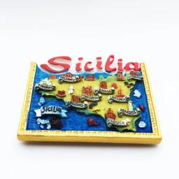 Adesivos italianos ferrari lembrança turística, artesanato decorativo, geladeira ímã - Image 1