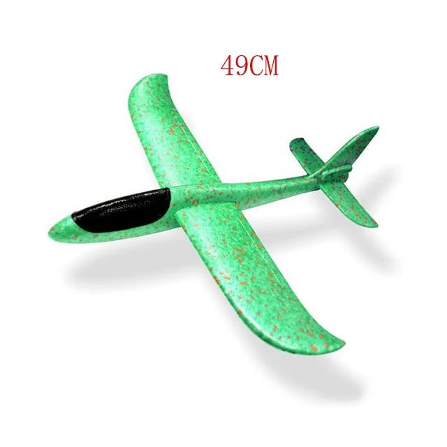 Avião Planador de Espuma EPP 49cm - Brinquedo Divertido ao Ar Livre