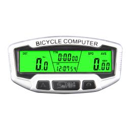 Velocímetro de bicicleta com fio, velocímetro com código para bicicleta, lcd, computador, luz de fundo portátil, à prova d'água para sunding - Image 6