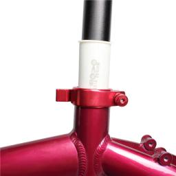 Muqzi capa protetora de bicicleta elétrica, proteção dobrável para tubo de assento de 33.9mm com espessura de 1mm, acessórios para ciclismo - Image 3