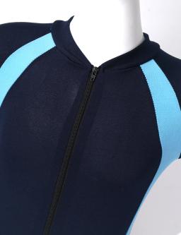 Crianças meninos meninas wetsuit crianças ternos de mergulho roupas de banho meninas um pedaço manga curta surf maiôs menina maiô - Image 6