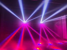 Luz led cabeça móvel aranha 8x15w 4 em 1 rgbw festa dj feixe de iluminação dmx luzes de palco efeitos - Image 4