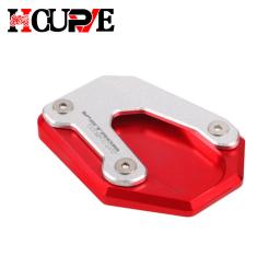 Motocicleta kickstand pé suporte lateral extensão almofada placa de suporte ampliar suporte apto para vstrom 1050 v-strom 1050xt 1050 xt - Image 2