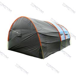 Tenda portátil grande Camping impermeável, Túnel de festa familiar, Equipamento de piquenique ao ar livre, Tenda de dupla camada, 8-10 pessoas, 4 estações - Image 4