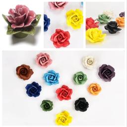 Conjunto de 3 peças de molde para cerâmica, arte, rosa, flor, ferramenta de corte, lama, protótipo rápido, flor de rosa, faça você mesmo, artesanal, molde de cerâmica - Image 6