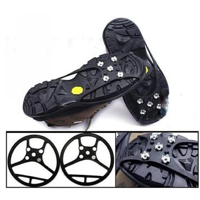 Guia Completo para Aventura ao Ar Livre: Escalada em Gelo com Crampons, Patins Spiker Mágico, Prendedores de Gelo e Botas de Neve Ajustáveis