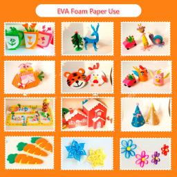 Esponja de papel de espuma 50*50 cm 2mm, multicolorida pe artesanato scrapbooking artesanato artesanato flores fundo diy presente cartão decoração - Image 6