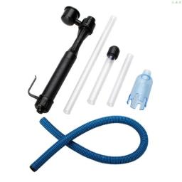 Aspirador para aquário, operado por bateria, sifão com filtro de água para cascalho, limpeza, tanque de peixes, ferramentas para aquário - Image 4