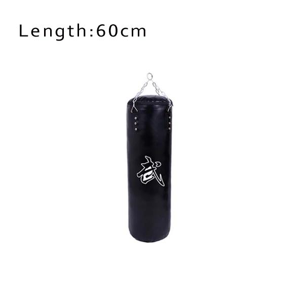 PU Leather Empty Boxing Sandbag, Fitness, tailandês, Sanda, Prática Alvo, Kick Punching Bag para Crianças, Adultos, 60 cm, 80 cm, 100 cm, 120cm - Image 1
