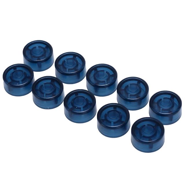 Conjunto de 10 Footswitches para Pedais de Efeito de Guitarra Elétrica - Acessórios Divertidos e Funcionais para Amplificadores