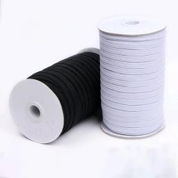 Elastic Band Acessórios de Costura, Alta Elastico Flat Rubber Band, Cinto, Stretch Rope, Roupas Artesanais, 3-14mm - Image 1