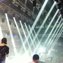 Ponto LED de feixe forte com caso de voo, luz do armário, prisma rotativo, efeito arco-íris, 8 facetas, 100watts, 2r - Image 4
