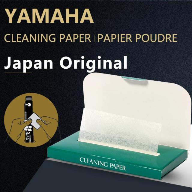 Papel de Limpeza Japonês YMH para Instrumentos de Sopros: Saxofone, Flauta, Piccolo, Clarinete e Oboé