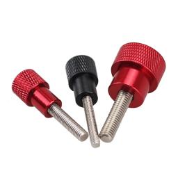 Parafuso de aço inoxidável M5, Knob recartilhado, Flat Step, Round Head, Alloy Aluminum, Hand Screws for GoPro, 10-40mm Length - Image 5