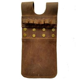 Tradicional recurvo/composto arco besta caça tiro tiro ao alvo prática bolso do couro flecha aljava saco - Image 6