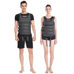 Jaqueta salva-vidas de neoprene para adultos, colete de segurança profissional, esportes aquáticos, portátil, pesca, caiaque, natação, alta flutuabilidade - Image 3