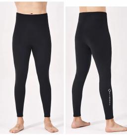 Roupa de mergulho masculina de neoprene 2mm, proteções queimaduras de manga comprida, surf, camiseta e calça quentes para natação - Image 6