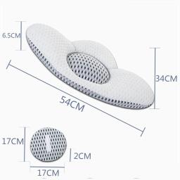 Buckwheat Sleep Pillow para mulheres grávidas, cama encosto, apoio da cintura, suporte da coluna, disco lombar, almofada respirável cintura - Image 6