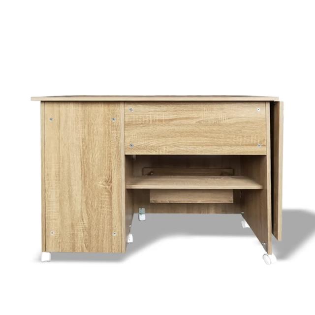 Kit de Costura Dobrável com Gabinete, Prateleiras de Armazenamento e Rodízios Lockáveis para Artesanato e Mesa de Arte