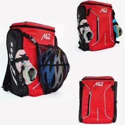 Bolsa de patinação para patins de velocidade inline, Sapatos Transportadora Carry, Mochila Esportiva, Capacete Protector Pads Pack, Sala lateral, Capacete - Image 1