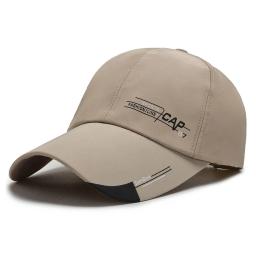 Quente longo da borda boné de beisebol sol viseira chapéu à prova dwaterproof água esporte pato língua feminino masculino secagem rápida ao ar livre espaço boné de beisebol ajustável - Image 5