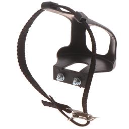 1 conjunto de bicicleta pedal mtb ciclismo estrada montanha preto toe clipes correias equipamentos fitness acessórios da bicicleta - Image 2