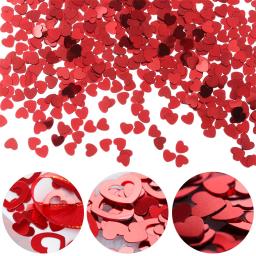Lantejoulas brilhantes para o dia dos namorados, decoração de mesa em pvc para festa de casamento, 15g - Image 1