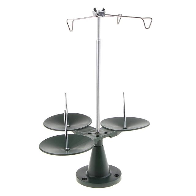 Suporte de Fio para Máquina de Costura Overlock com Três Cilindros e Armazenamento Eficiente de Linhas de Bordado