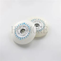 Roda de velocidade de flash led flash brilhante patins de velocidade em linha núcleo magnético 90mm 100mm 110mm roxo azul verde branco colorido 8 peças - Image 2