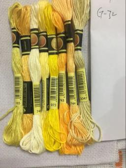 Mm cxc 8 Cores Ponto Cruz fio Bordado Fio Fio Costura Skeins Craft DIY Pulseira trançada - Image 5