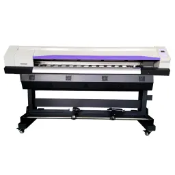 Máquina de impressão do quadro de avisos do grande formato 6ft 1.8m eco solvente vinil que imprime a impressora interna exterior 1.8 - Image 4