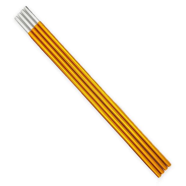 Kit de 4 Acessórios de Suporte de Liga de Alumínio para Barracas de Acampamento - 8,5 mm x 36,5 cm