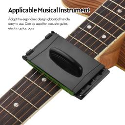 Escova limpadora de cordas de baixo, esfregão para limpeza de acessórios de manutenção para guitarra elétrica, baixo - Image 1