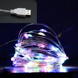 Iluminação de led para festa em arco, suprimentos para festa de casamento e eventos, luz de natal (com conector usb), faça você mesmo - Image 3