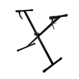 Suporte universal para teclado de piano, suporte de metal resistente com tampas de borracha antiderrapantes para teclado midi em estilo x - Image 1