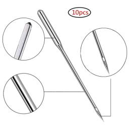 Agulhas para máquinas de costura domésticas, Cantor Irmão Janome, Acessórios para máquinas de costura, HAx1, #9 #11 #12 #14 #16 #18, 10 pcs por pacote - Image 2
