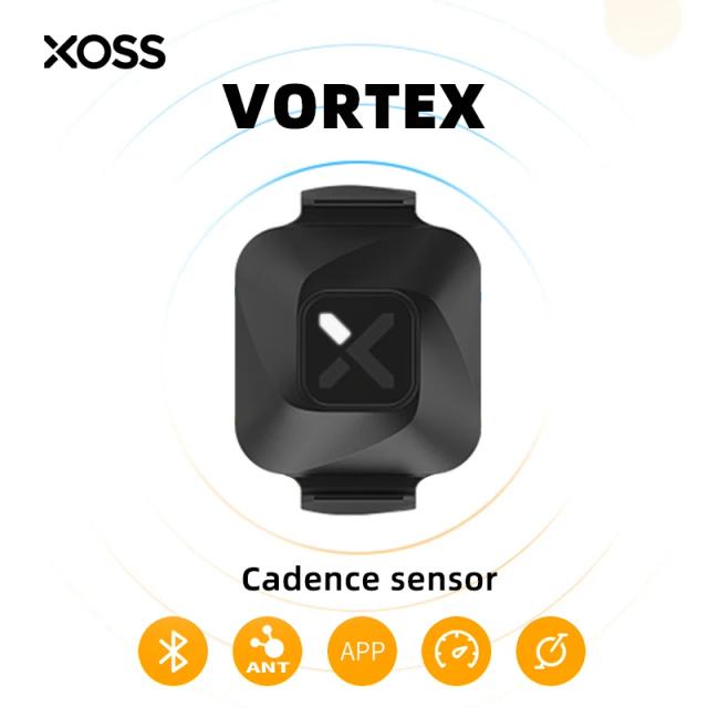 Sensor de Cadência XOSS para Bicicleta com Monitor de Freqüência Cardíaca e Velocímetro - Compatível com Garmin, Bryton, ANT Plus e Bluetooth 4.0