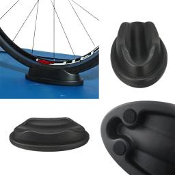 Suporte para bicicletas, para treinadores de bicicleta, mountain bike, bloco de roda frontal, suporte para estabilização, base antiderrapante - Image 2