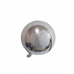 Kit de balões metalizados em prata branco, 125 pçs, arco, guirlanda 4d, bola, chá de bebê, decoração de casamento, plano de fundo, parede, suprimentos para festas - Image 5
