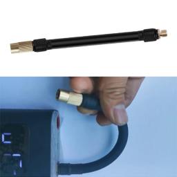1 pc inflável bomba tubo de extensão adaptador universal pneu inflator ar conector mangueira tubo da bomba de ar para carro motocicleta - Image 1